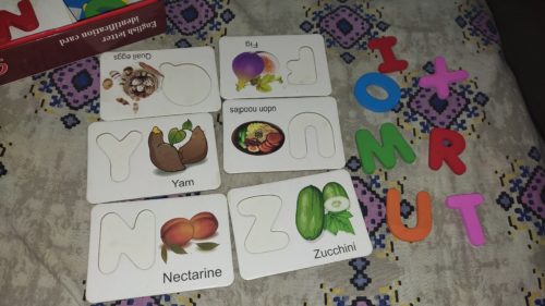 Alphabet wooden Identification Cards photo review