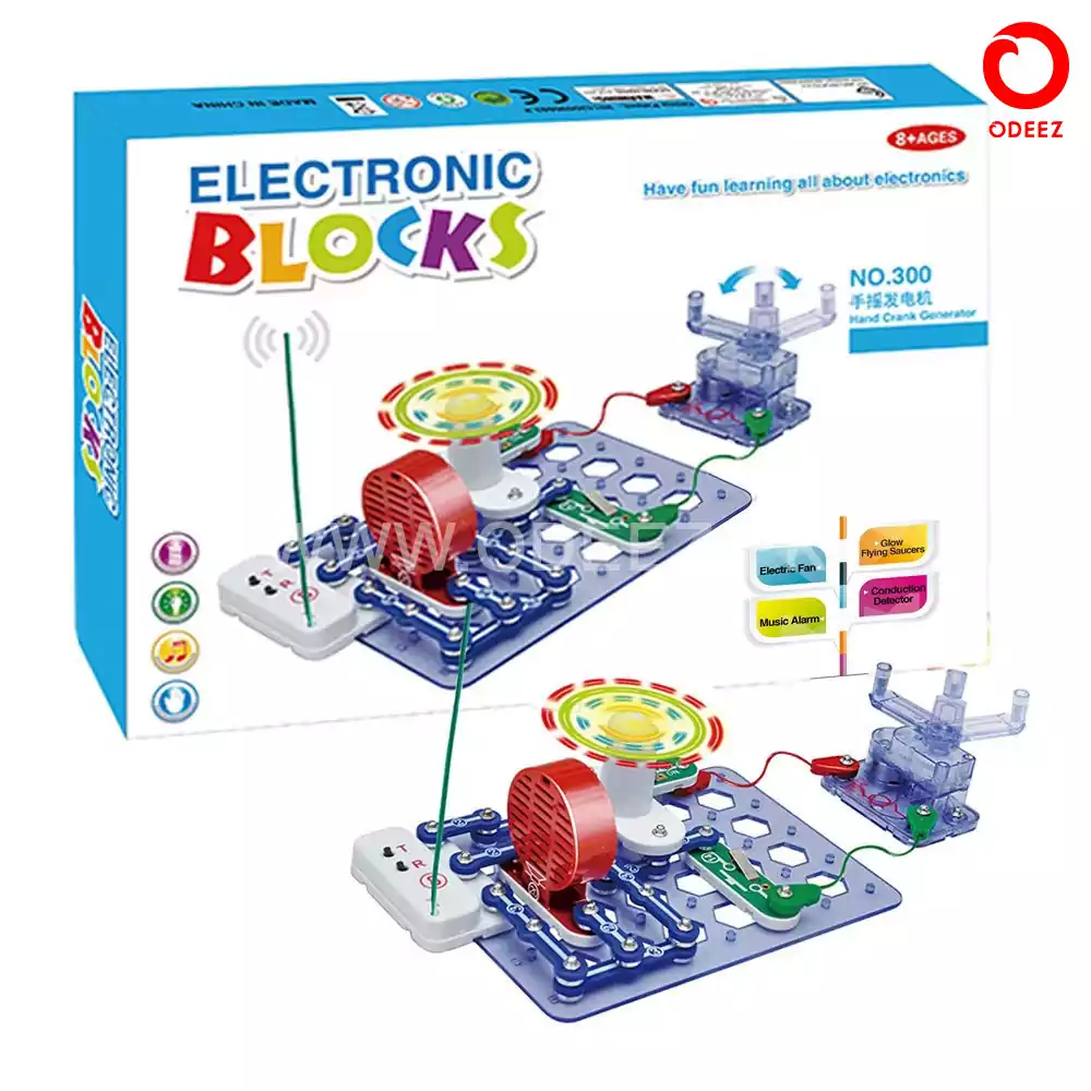 Electronic Blocks With Multiple Experiments - No. 300