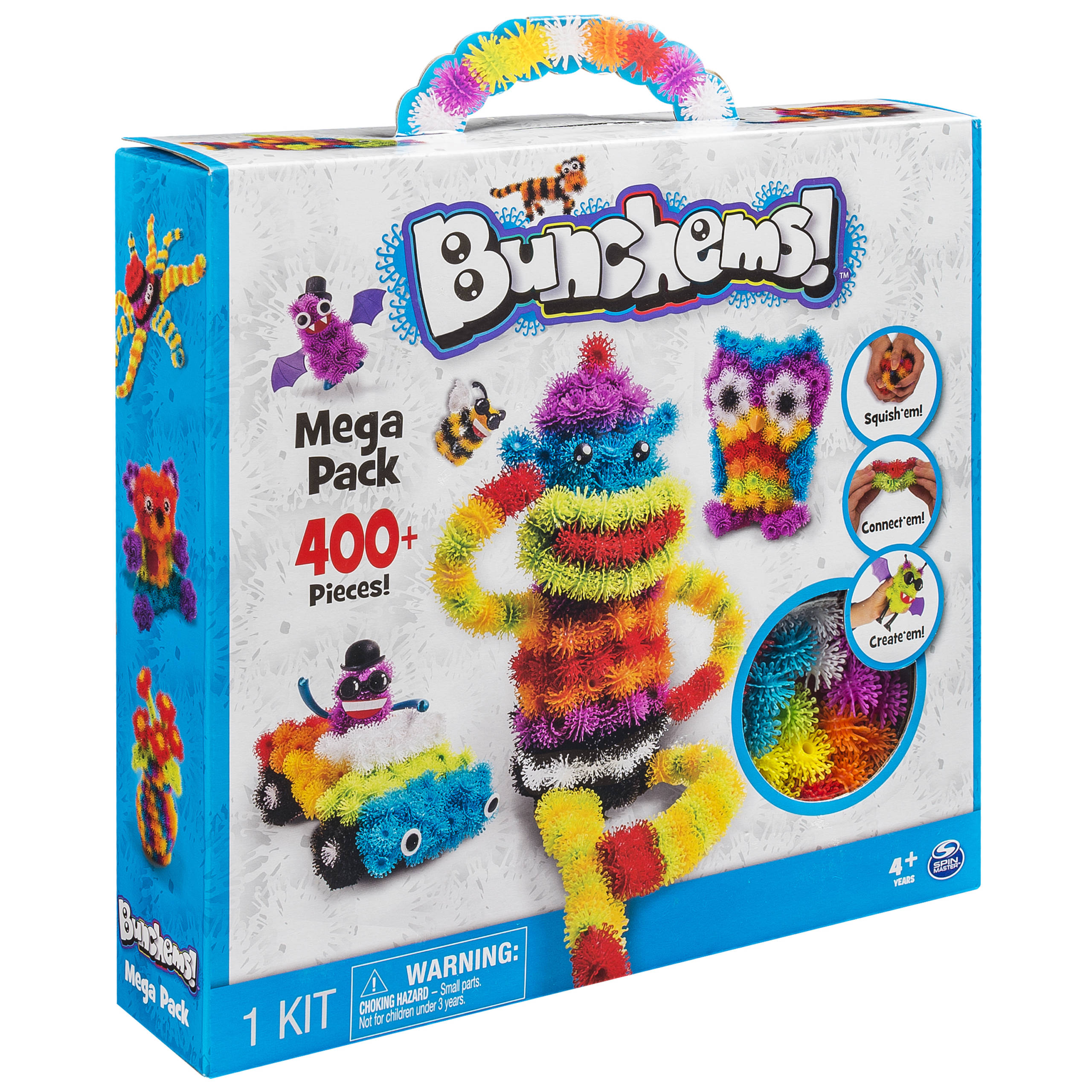 Bunchems Creativity Pack Featuring Big Bunchems and 350+ Pieces - Samko &  Miko Toy Warehouse