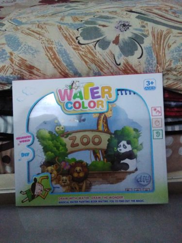 Water Doodle Painting Drawing Book - Alphabet & Number photo review