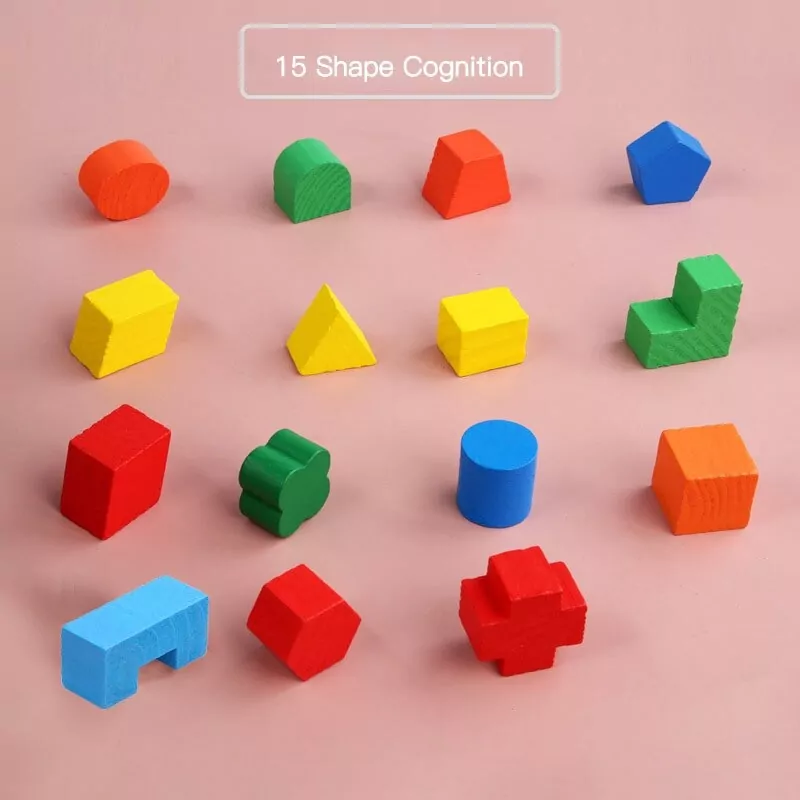 Shape Sorting Intelligence Box - 15 pieces 4