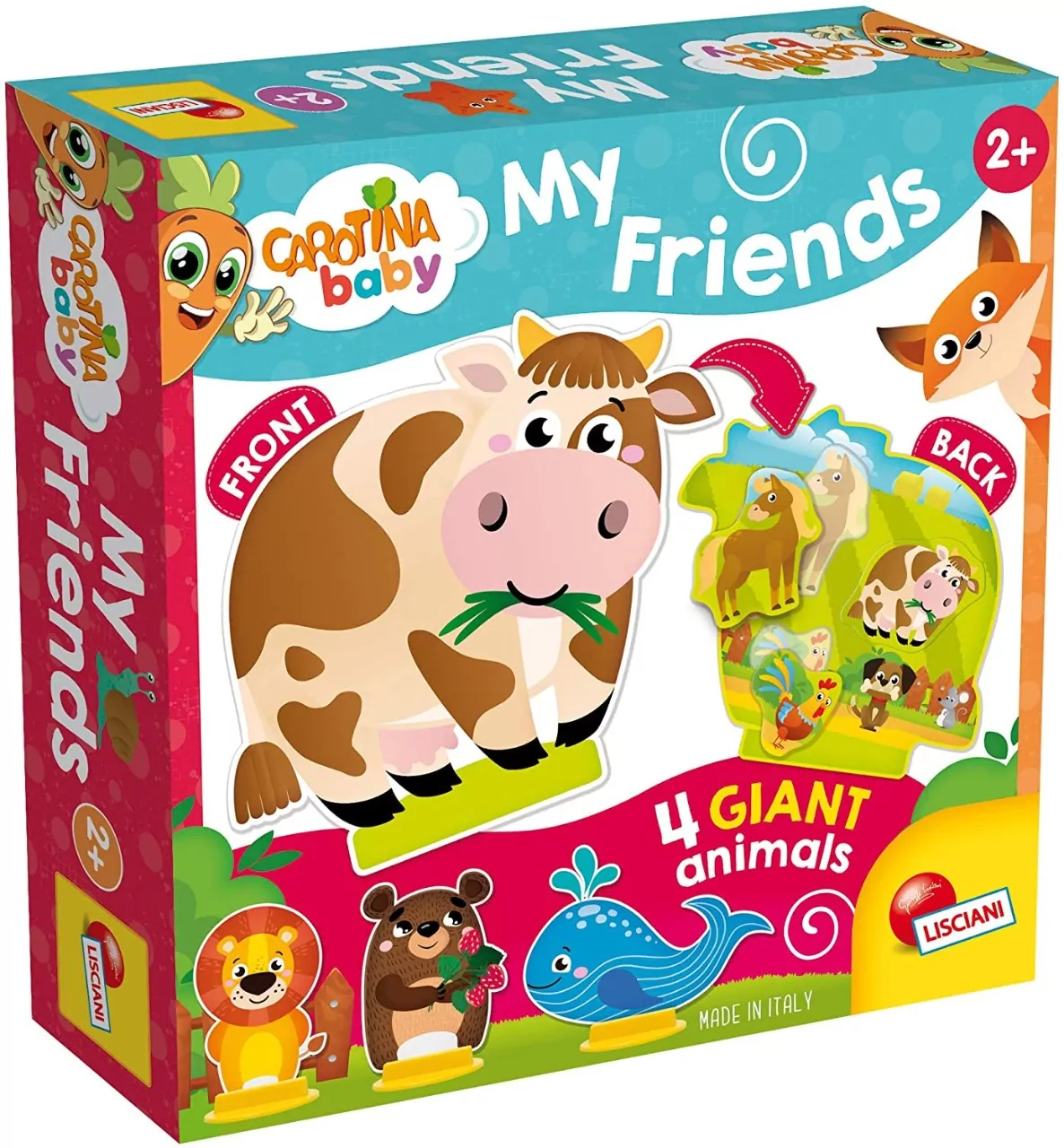 My Friends 4 Giant Animals Set - LISCIANI - Buy Educational Toys Online -  Odeez Toy Store