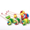 Wooden Animal Baby Rattle Car - Random Character - DX 504