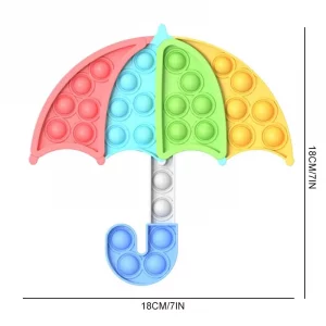 Umbrella Multicolor Pop it Bubble Toy 2