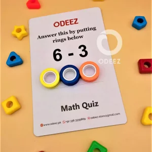 Activity Cards Magnetic Rings - 5 Cards