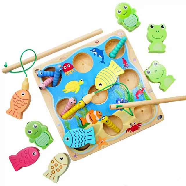 4 in 1 Multi function Magnetic Fishing with Bead Holder Set - Buy  Educational Toys Online - Odeez Toy Store