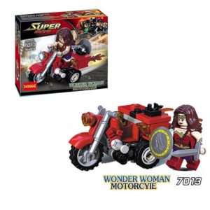 DC Wonder Woman Motorcycle Building Blocks 7013 - 36 pieces