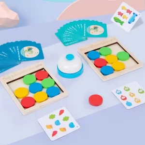 Crazy Push Wooden Building Blocks Game 2 - 4 Players