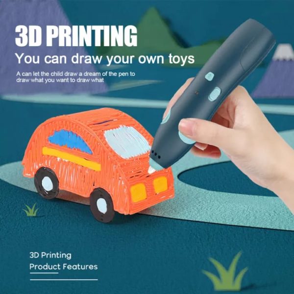 3D Fun Rechargeable Printing Drawing Pen without Box