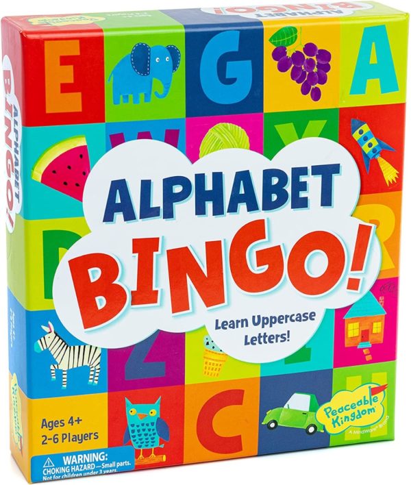 Alphabet Bingo Recognition Uppercase Letter - 8020