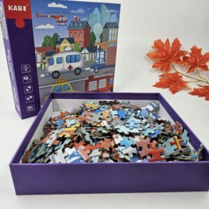 Wooden City Traffic Puzzle 500 Piece