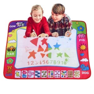 Colorful Water Doodle Drawing Mat for Kids - 60x80 cm
