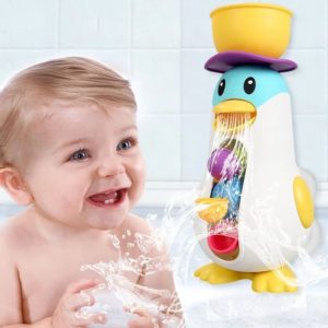 Fun Waterwheel Penguin Bath Toy - 010