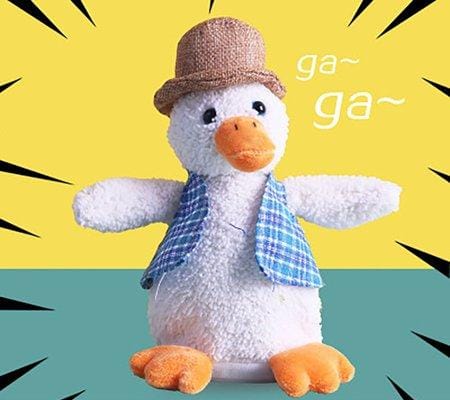 Plush Duck Talking & Dancing Baby Toy - 835