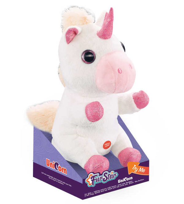 Plush Unicorn Talking & Dancing Baby Toy - 836