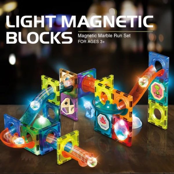 Lights Magnetic Tunnel Building Blocks - 49