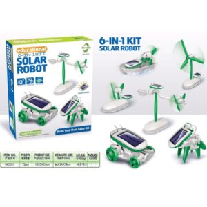 6 in 1 Smart Solar Robot Experiment Kit