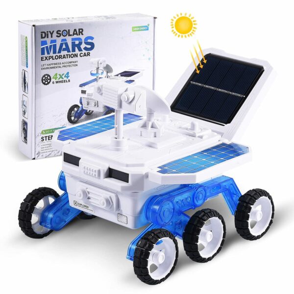 STEM DIY Solar Mars Exploration Car 4x4 - 6 Wheels