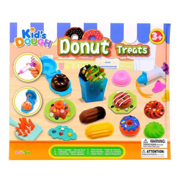 Kid's Dough Donut Treats Play Set