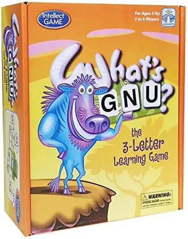 What's GNU 3-Letter Challenge Learning Game