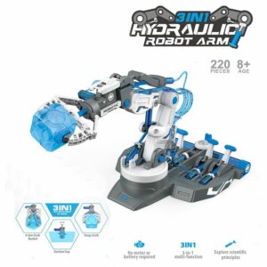 3 in 1 STEAM Hydraulic Robot Arm - 220 pieces