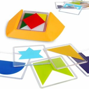 Spatial Thinking Geometry Challenge Family Fun - 18 Cards