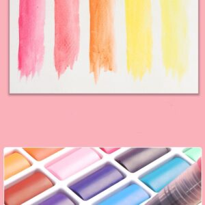 Water Colors Set with Brush 12 Pieces 2