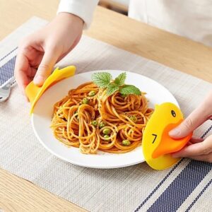 Silicone Cartoon Insulated Heat Hot Plate Clip - 2 Pieces