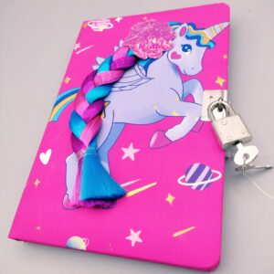 Beautiful Pony Lockable Personal Diary - 031