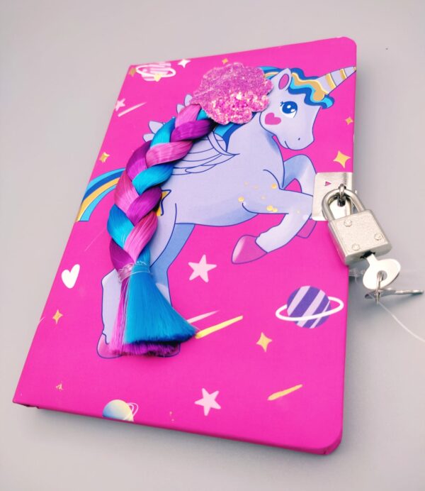 Beautiful Pony Lockable Personal Diary - 031