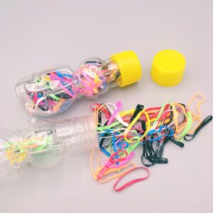 DIY Colorful Rubberbands Jar - 567