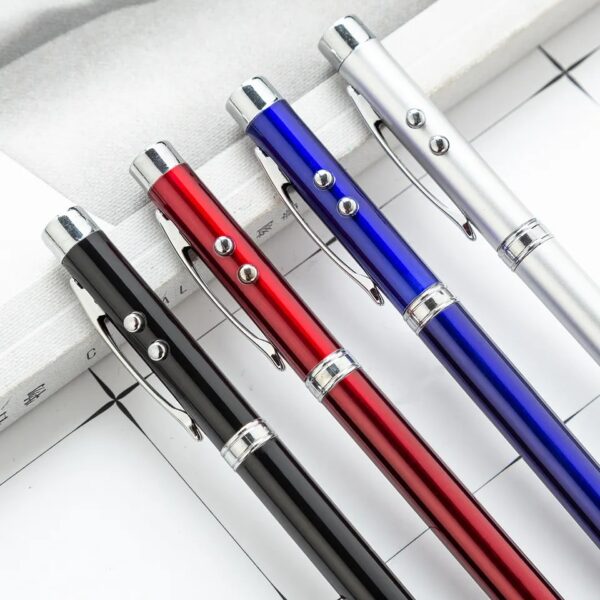 5 in 1 Magnetic Flashlight Laser Pointer Pen