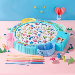 Fish Board Rotating Game with Music 45 Fishes - 378