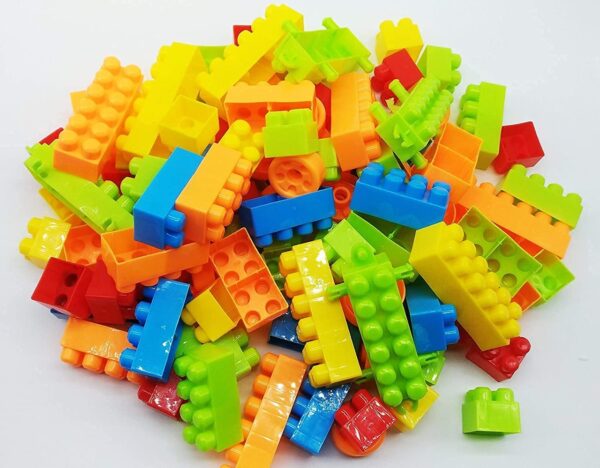 Colorful Large Building Blocks Bucket - 90 Pieces