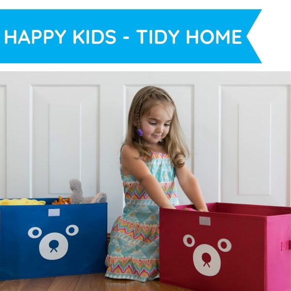 Kids Cartoon Multi-purpose Toy Storage Solution - 862