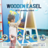 3 in 1 Wooden Easel Board For Kids - 005