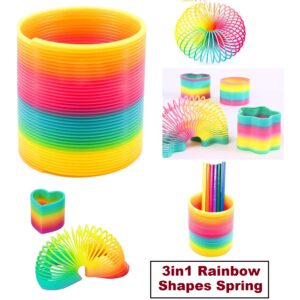 3 in 1 Rainbow Vibrant Circle Spring Set - 301