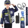 Kids Police Costume with Pretend Play Accessories - 003