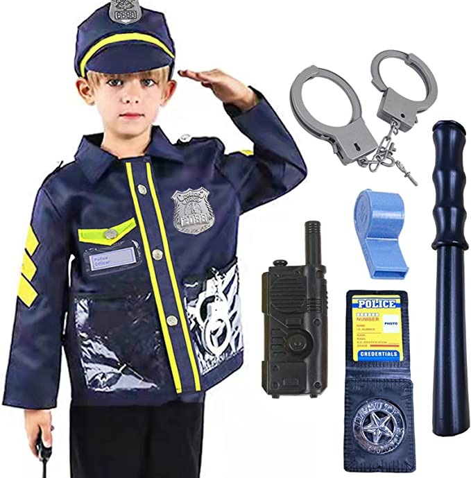 Rent or Buy Traffic Police Kids Fancy Dress Costume in India Online