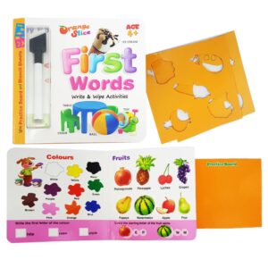 First Word Write & Wipe Activity Book - 830