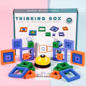 Wooden Thinking Box Pattern Challenge Family Fun - 345