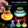 Light & Music UFO Gyro Spinning Top - 19T