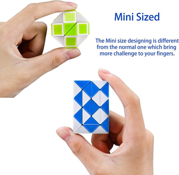 Mini Twister Snake Cube Puzzle - 158