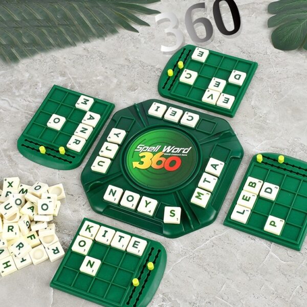 Scrabble 360 Word Spell Crossword Game - 520
