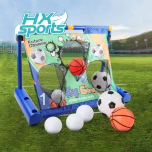 Soccer & Basketball Goal Pitching Sports Set - 800