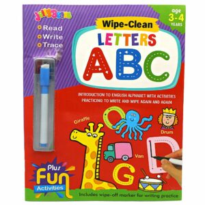Jellybeans Wipe-Clean ABC Uppercase - 552