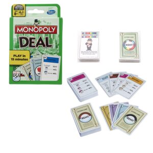Hasbro Monopoly Deal Cards Family Game - 965