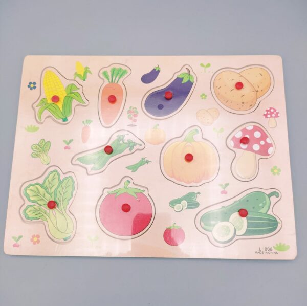 Vegetables Board With Plastic Knob