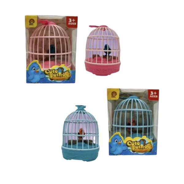 Cute Pet Tribe Bird Cage with Sounds