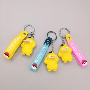 Cute Pokemon Rubber Strap Keychain - 691